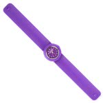 Wacky Watches Παιδικό Ρολόι Με Λουράκι Σιλικόνης Slap Μωβ 14482279 5060560822790