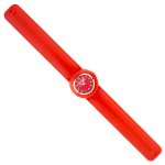 Wacky Watches Colour Red Animal Design Slapwatch Fast Fit Kids Childrens Silicone Watch Band 14482284 5060560822844