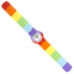 Wacky Watches Παιδικό Ρολόι Με Λουράκι Σιλικόνης Slap Ουράνιο Τόξο 14482288 5060560822882