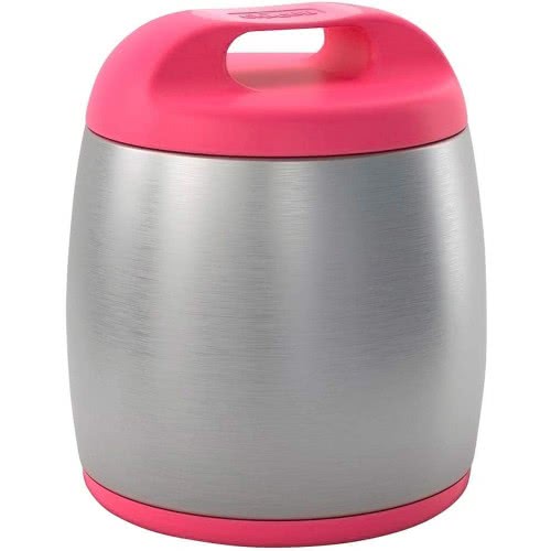 Chicco INOX Θερμός Φαγητού 350Ml Ροζ E20-60182-10 8058664113293