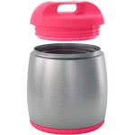 Chicco INOX Θερμός Φαγητού 350Ml Ροζ E20-60182-10 8058664113293