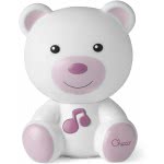 Chicco Dreamlight Projector Φωτάκι Νυκτός Αρκουδάκι Με Μελωδία Ανοιχτό Ροζ Y01-09830-10 8058664111381