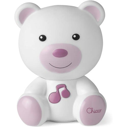 Chicco Dreamlight Projector Φωτάκι Νυκτός Αρκουδάκι Με Μελωδία Ανοιχτό Ροζ Y01-09830-10 8058664111381