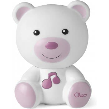 Chicco Dreamlight Projector Φωτάκι Νυκτός Αρκουδάκι Με Μελωδία Ανοιχτό Ροζ Y01-09830-10 8058664111381