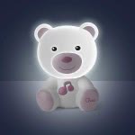 Chicco Dreamlight Projector Φωτάκι Νυκτός Αρκουδάκι Με Μελωδία Ανοιχτό Ροζ Y01-09830-10 8058664111381