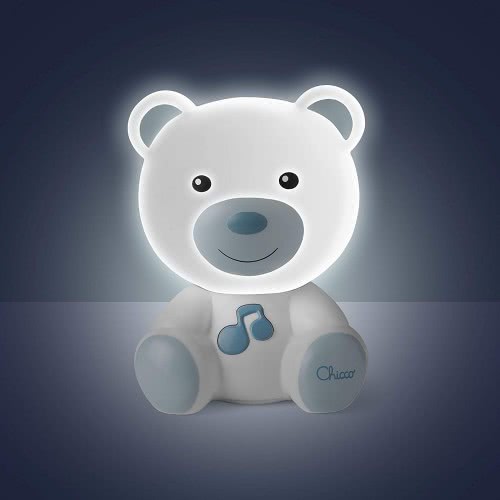 Chicco Dreamlight Projector Φωτάκι Νυκτός Αρκουδάκι Με Μελωδία Γαλάζιο Y01-09830-20 8058664111398