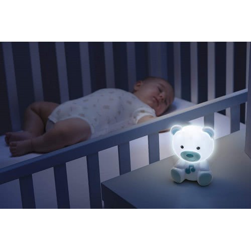 Chicco Dreamlight Projector Φωτάκι Νυκτός Αρκουδάκι Με Μελωδία Γαλάζιο Y01-09830-20 8058664111398