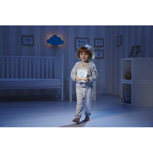 Chicco Dreamlight Projector Φωτάκι Νυκτός Αρκουδάκι Με Μελωδία Γαλάζιο Y01-09830-20 8058664111398
