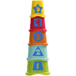 Chicco Stacking Cubes Πυραμίδα Με Κυβάκια 2 Σε 1 Y02-09373-00 8058664089741
