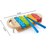 Hape Rainbow Early Melodies Ξύλινο Ξυλόφωνο E0606 6943478025226