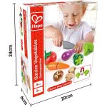 Hape Ξυλινα Λαχανικά Garden Vegetables E3161 6943478025370