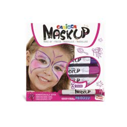 CARIOCA Mask Up Princess 3 Μαρκαδόροι Προσώπου C43049 8003511430498