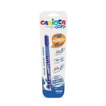 CARIOCA Oops Erasable Pen Blue 43036/02 8003511420369