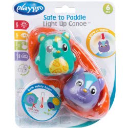 Playgro Safe To Paddle Light Up Canoe 6M+ 4087630 9321104876300