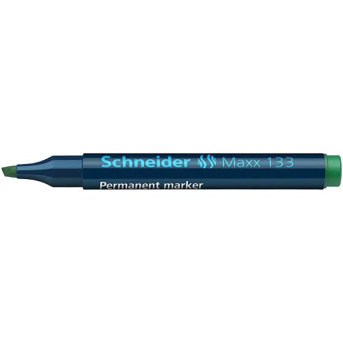 Schneider Μαρκαδόρος Ανεξίτηλος Πράσινος Maxx 133 00-056 4004675006585