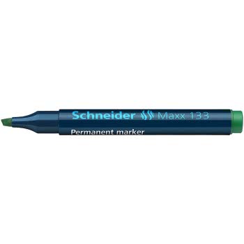 Schneider Μαρκαδόρος Ανεξίτηλος Πράσινος Maxx 133 00-056 4004675006585