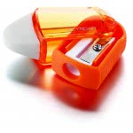 Keyroad Single Sharpener With Eraser Twist - 3 Colors KR-971076 6954884543419