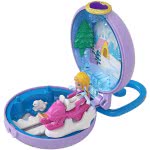 Mattel Polly Pocket Μινι Σετάκια Μπρελόκ - Έλκηθρο GKJ39 / GKJ41 887961828375