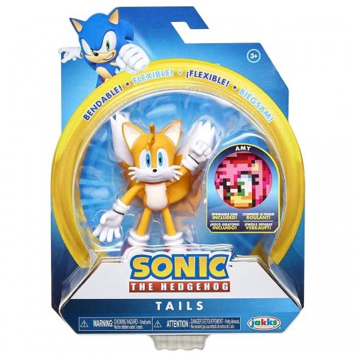 JAKKS PACIFIC Sonic The Hedgehog Φιγούρα Tails 10 Εκ. Με Αξεσουάρ JPA40052 192995400528