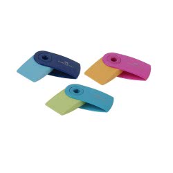 Faber-Castell Eraser Mini Sleeve - 3 Colors 182445 9555684679765