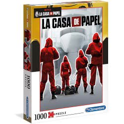 Clementoni Puzzle Netflix La Casa De Papel (The Money Heist) 1000 Pcs 1260-39532 8005125395323