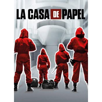 Clementoni Puzzle Netflix La Casa De Papel (The Money Heist) 1000 Pcs 1260-39532 8005125395323