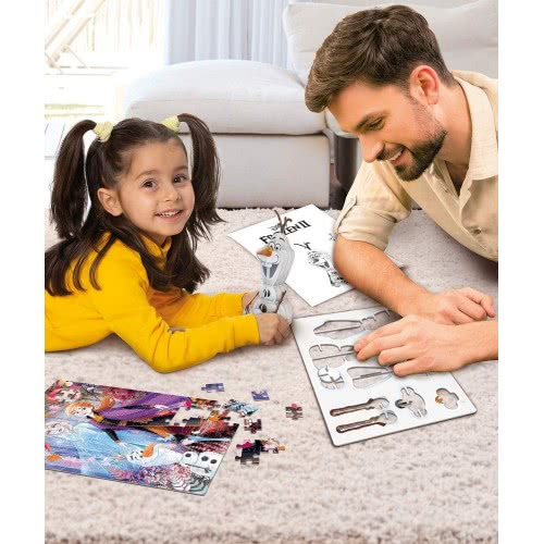 Clementoni Kids Puzzle 3D Frozen 2 104 Pcs 1211-20170 8005125201709
