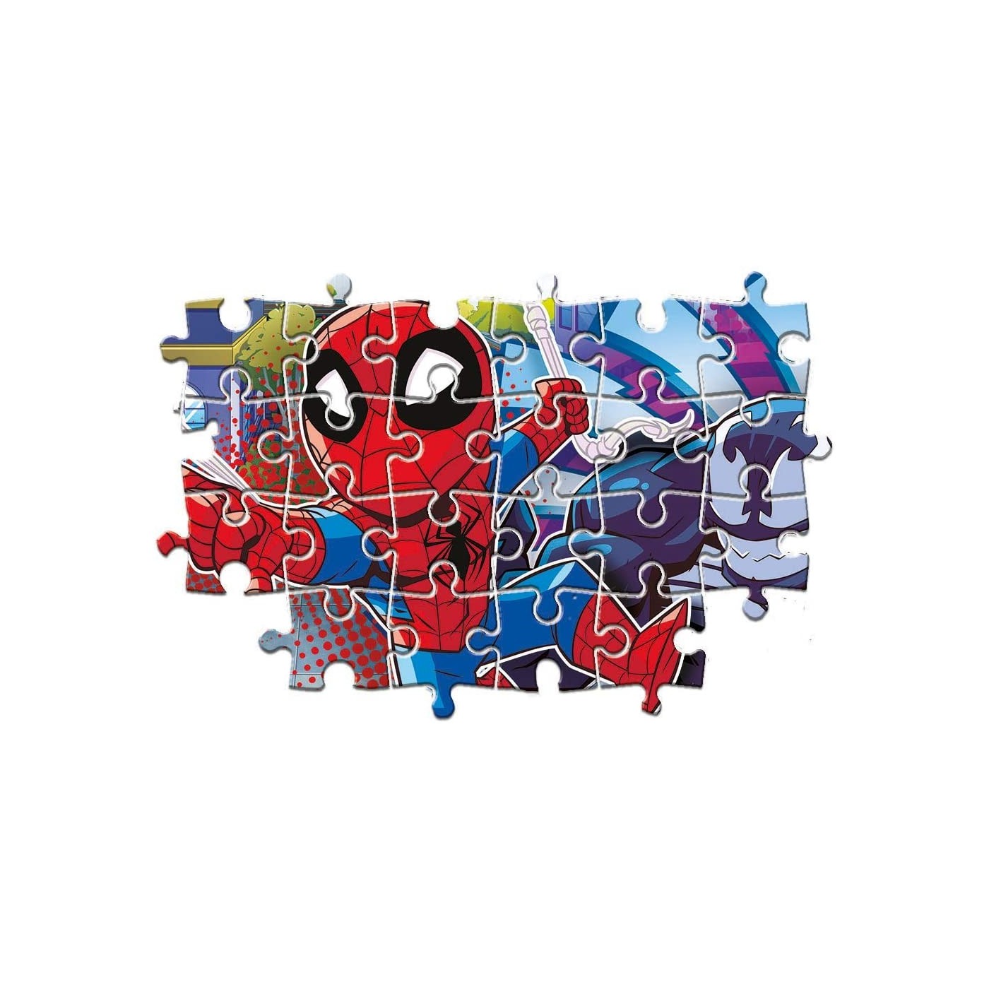 Clementoni Kids Puzzle Super Color Marvel Superhero 3X48 Pcs 1200-25248 ...