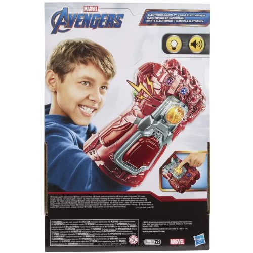 Hasbro Marvel Avengers: Endgame Red Infinity Gauntlet Electronic Fist Roleplay E9508 5010993677610