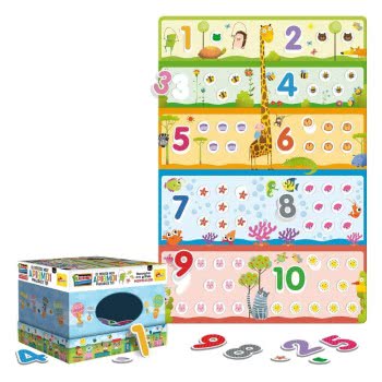 Real Fun Toys Επιτραπέζιο Παιχνίδι Οι Πρώτοι Μου Αριθμοί Ψηλάφισε Το (Montessori) 72453 8008324077793