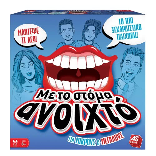 As company Επιτραπέζιο Παιχνίδι Με Στόμα Ανοιχτό Για Μικρούς Και Μεγάλους Για Ηλικίες 8+ Χρονών 1040-21170 5203068211707