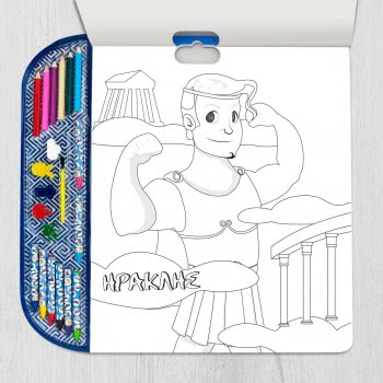 As company Giga Block Drawing Set Mythology Hercules Labors 6 In 1 For Ages 3+ 1023-62724 5203068627249