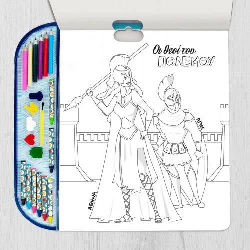 As company Giga Block Drawing Set Mythology The Twelve Gods Of Olympus 6 In 1 For Ages 3+ 1023-62728 5203068627287