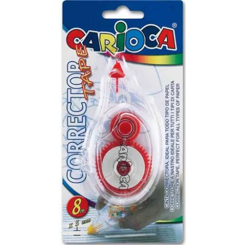 CARIOCA Corrector Tape Διορθωτική Ταινία Μπλάνκο C42086 8003511420864