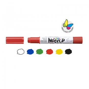 CARIOCA Mask Up Μαρκαδόρος Προσώπου - 6 Χρώματα 31093 8003511320935