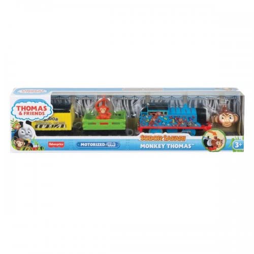 Mattel Thomas The Train Μηχανοκίνητα Τρενάκια Σαφάρι Thomas Monkey Engine GLK69 / GLK70 887961962222