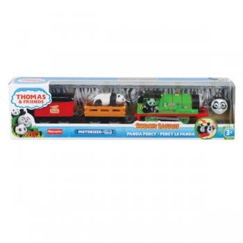 Mattel Thomas The Train Μηχανοκίνητα Τρενάκια Σαφάρι Percy Panda Engine GLK69 / GLK71 887961962239
