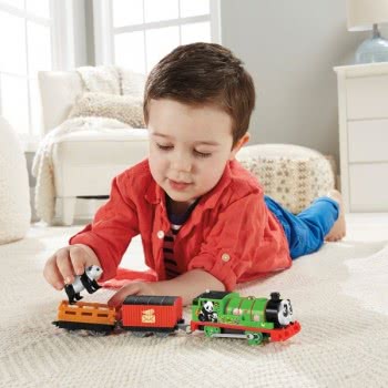 Mattel Thomas The Train Μηχανοκίνητα Τρενάκια Σαφάρι Percy Panda Engine GLK69 / GLK71 887961962239