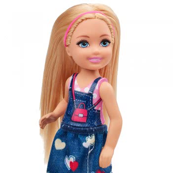 Mattel Barbie Club Chelsea: Ξανθιά Κούκλα Με Τζιν Φούστα DWJ33 / GHV65 887961803327