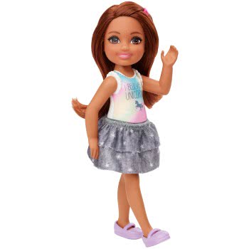 Mattel Barbie Club Chelsea: Brunette Doll I Believe In Unicorns DWJ33 / GHV63 887961803310