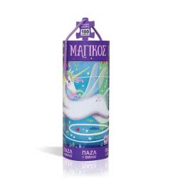 ΨΥΧΟΓΙΟΣ Magic Monokeros- Paper And Puzzle (100 Pcs.) 23169 9786180131550