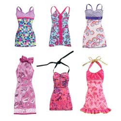 Mattel Barbie Μόδες - Μοντέρνα Σύνολα 6 Σχέδια N4875 027084674675