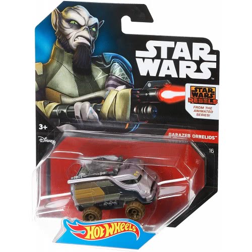 Mattel Hot Wheels Star Wars Cars - Garazeb Orrelios CGW35 / CNB52 887961169348