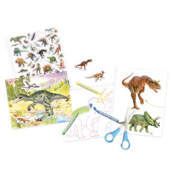 susaeta Cut And Paste - Dinosaurs 1696 9789606172564