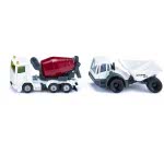 siku Construction Site Set, Dumper And Concrete Mixer 1692 4006874016921