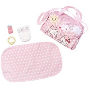 MGA Entertainment Baby Annabell Τσάντα Με Αξεσουάρ Αλλαγής Πάνας Ροζ 700730 4001167700730