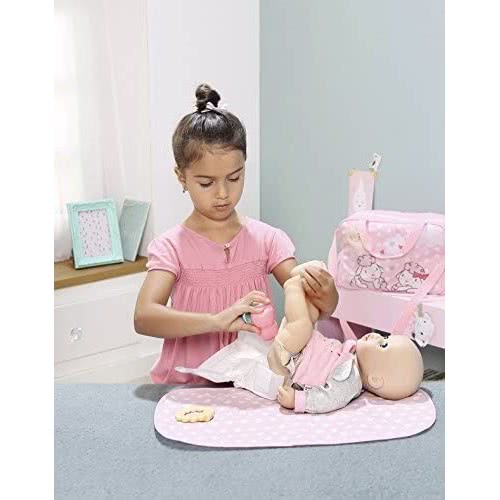 MGA Entertainment Baby Annabell Τσάντα Με Αξεσουάρ Αλλαγής Πάνας Ροζ 700730 4001167700730