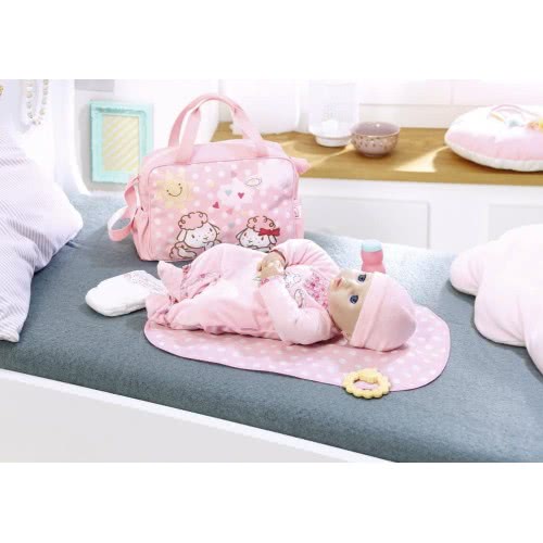 MGA Entertainment Baby Annabell Τσάντα Με Αξεσουάρ Αλλαγής Πάνας Ροζ 700730 4001167700730