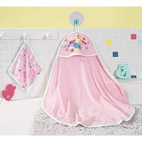 MGA Entertainment Baby Born Bath Σετ Πετσέτα - Μπουρνούζι ZF827444 4001167827444