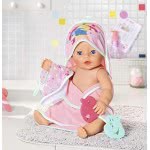 MGA Entertainment Baby Born Bath Σετ Πετσέτα - Μπουρνούζι ZF827444 4001167827444